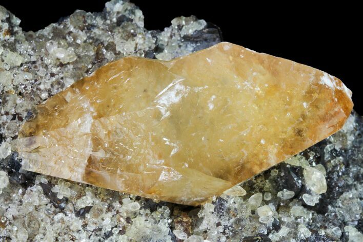 Sphalerite and Calcite - Elmwood Mine, Tennessee #89963